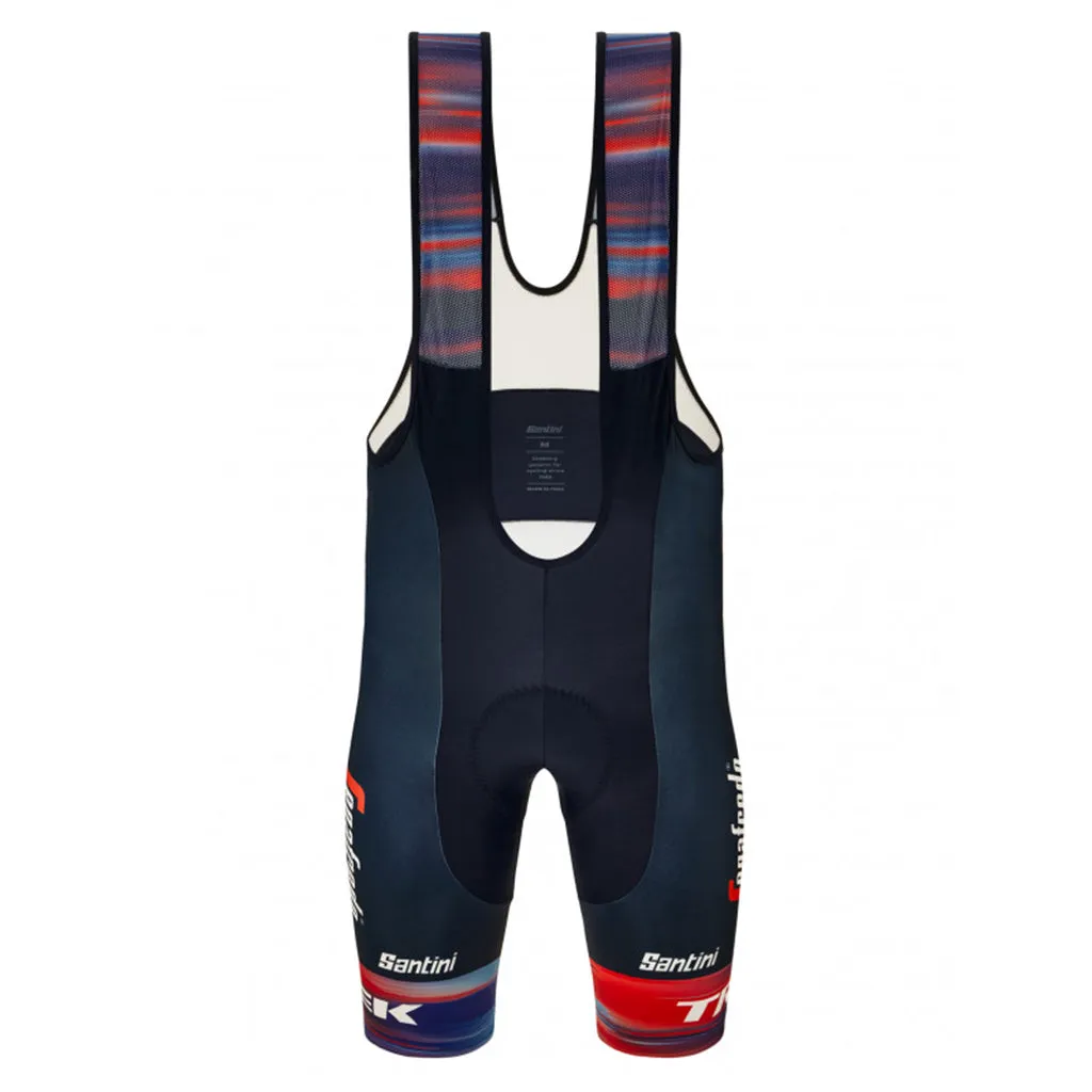 Santini Trek-Segafredo Tour De France Bibshorts - Navy Blue