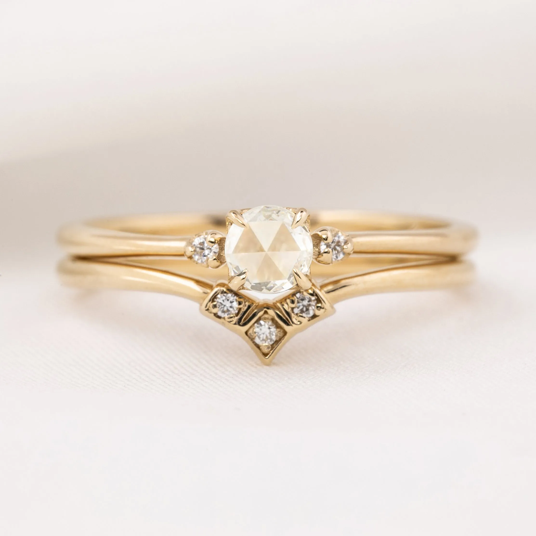 Sofia Rose Cut Diamond Ring