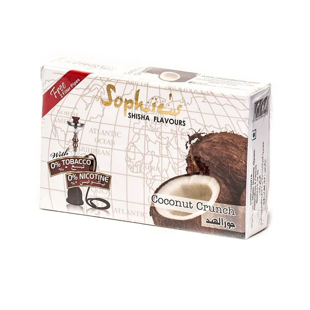 SOPHIES TOBACCO FREE MOLASSES COCONUT CRUNCH FLAVOUR