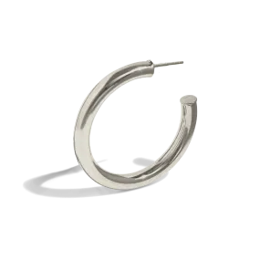 THE KENDAL HOOP LARGE - sterling silver