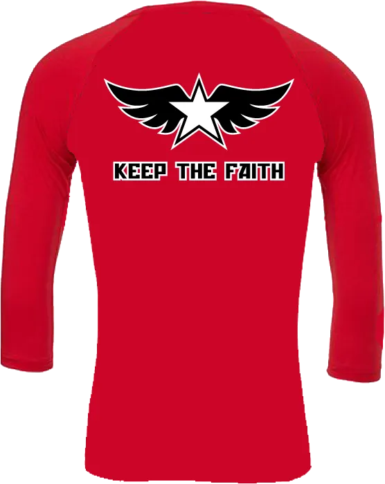 THE KING OF FIGHTERS 'Wingstar' Raglan Shirt - Red