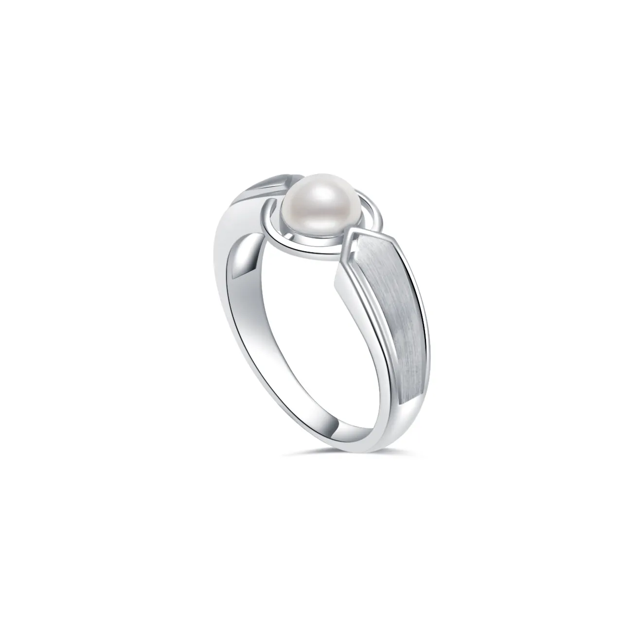 Top Grade Akoya Pearl Ring WR00280 | Man