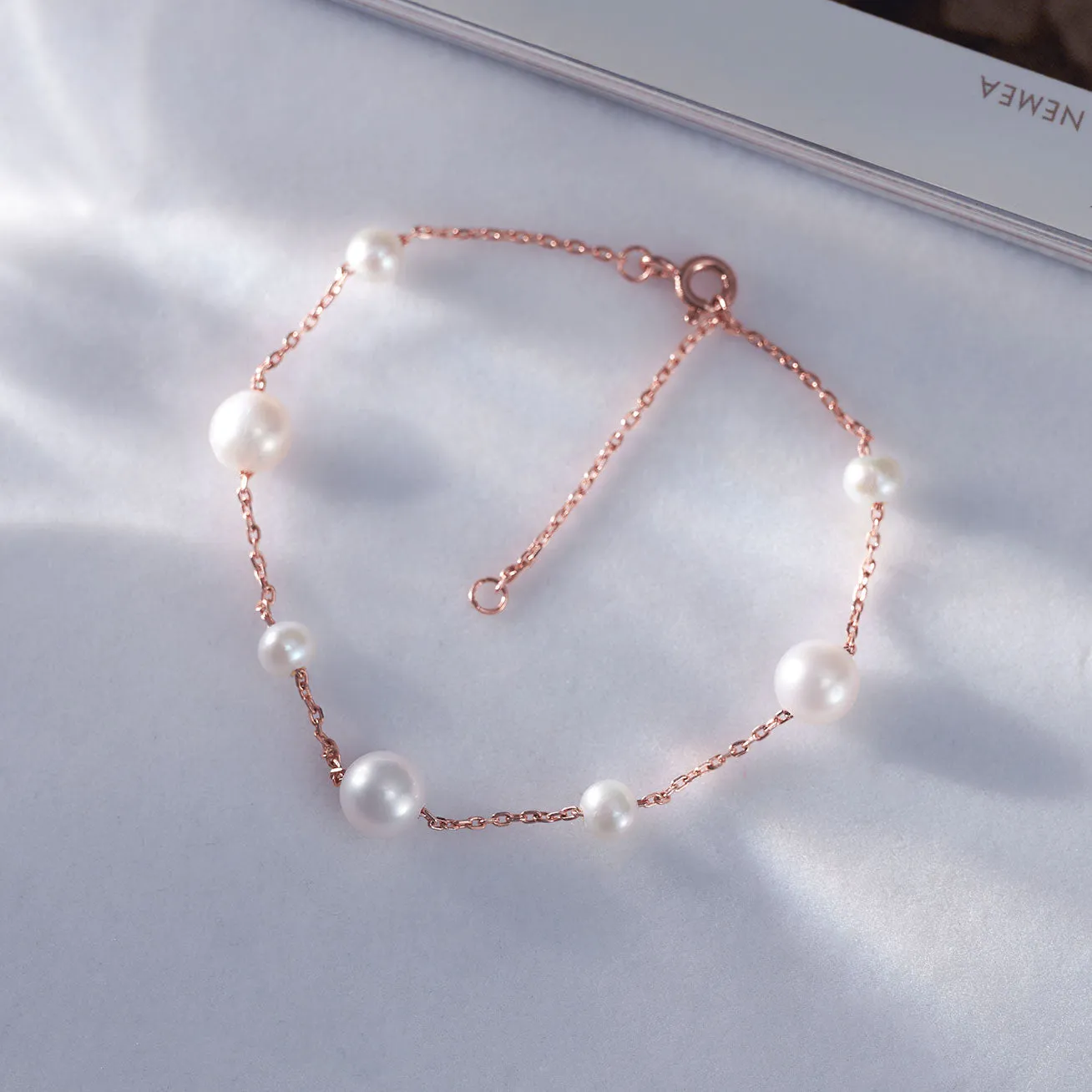 Top Lustre Freshwater Pearl Bracelet WB00178