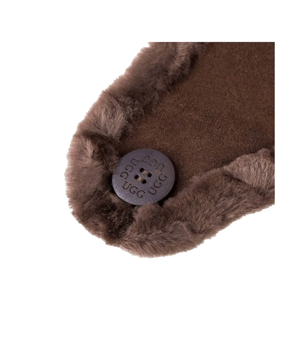 UGG Button Aviator Hat