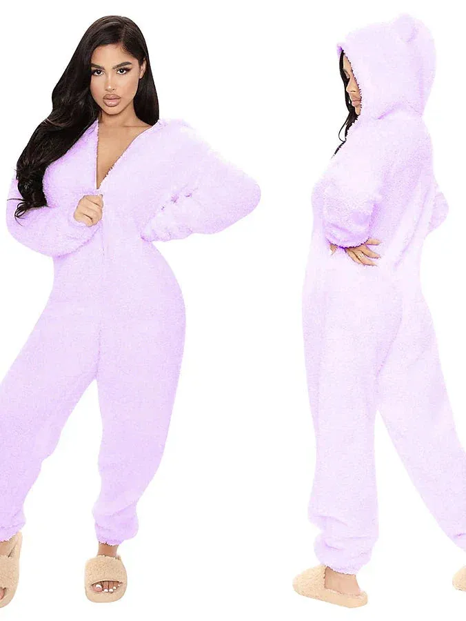 Ultimate Cozy Women's Flannel Onesie Pajamas for Cold Weather Comfort