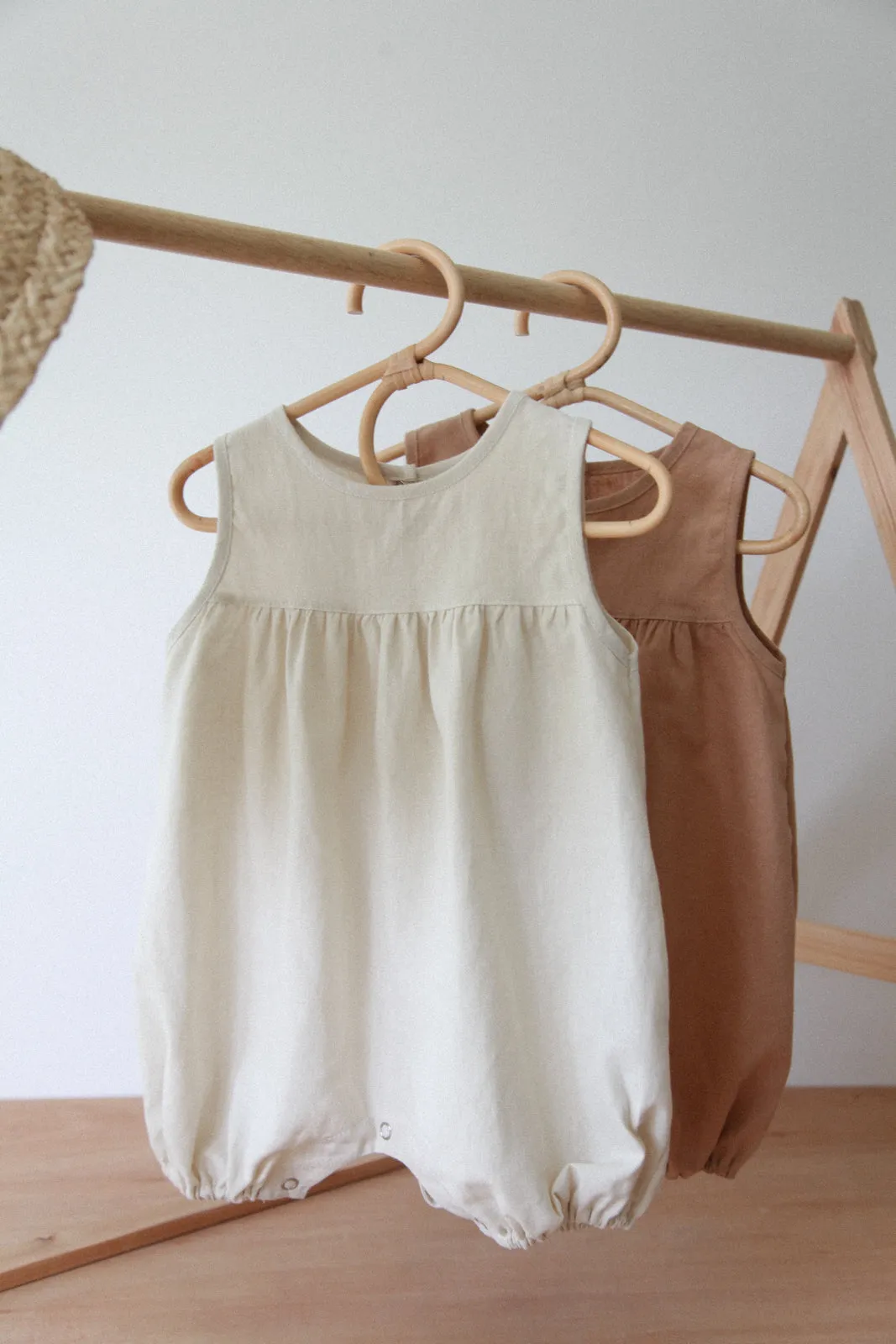 Unisex Cotton Light Shorts Romper