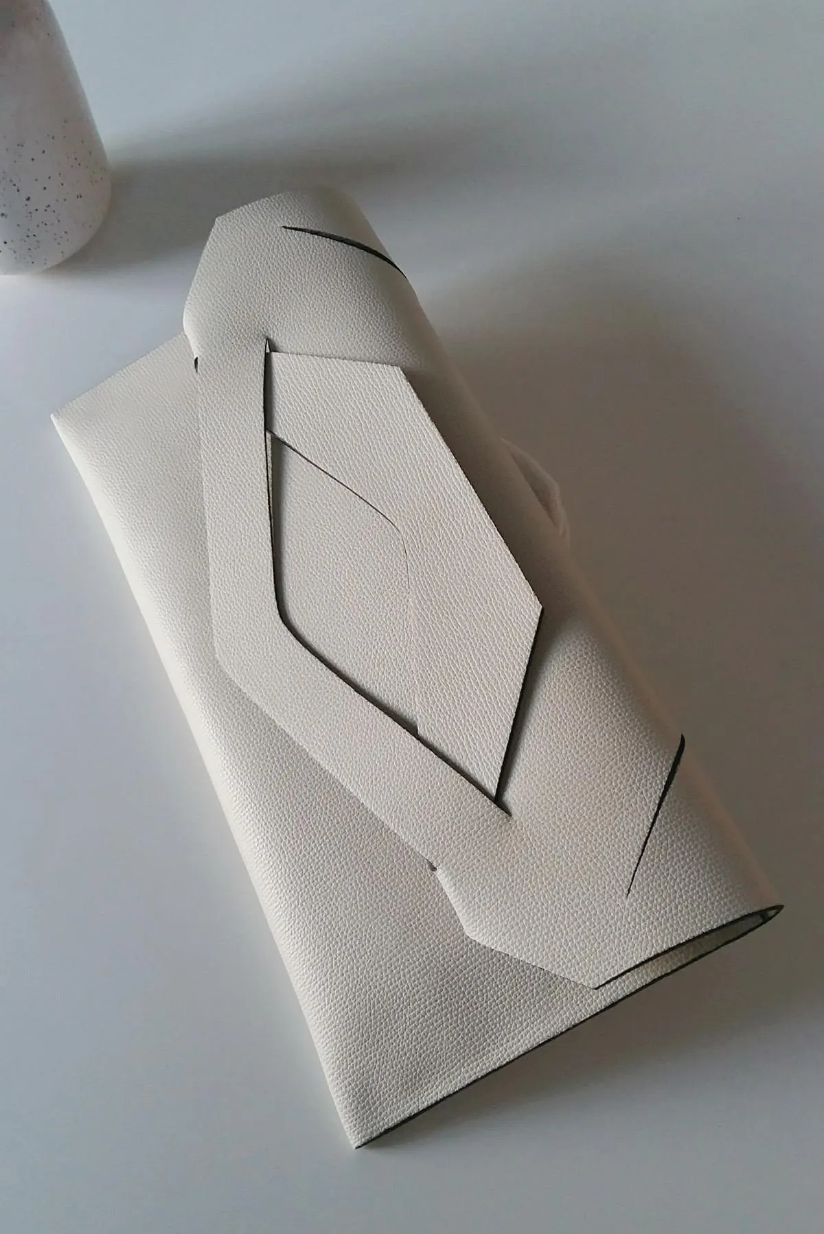 V Slashed Clutch - Colour Options