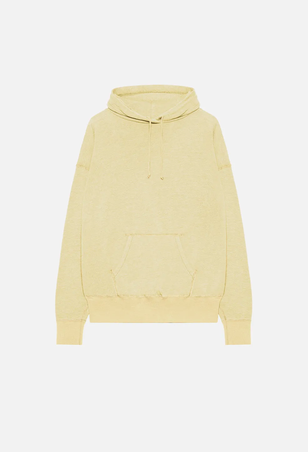 Vintage Fleece Hoodie / Yellow