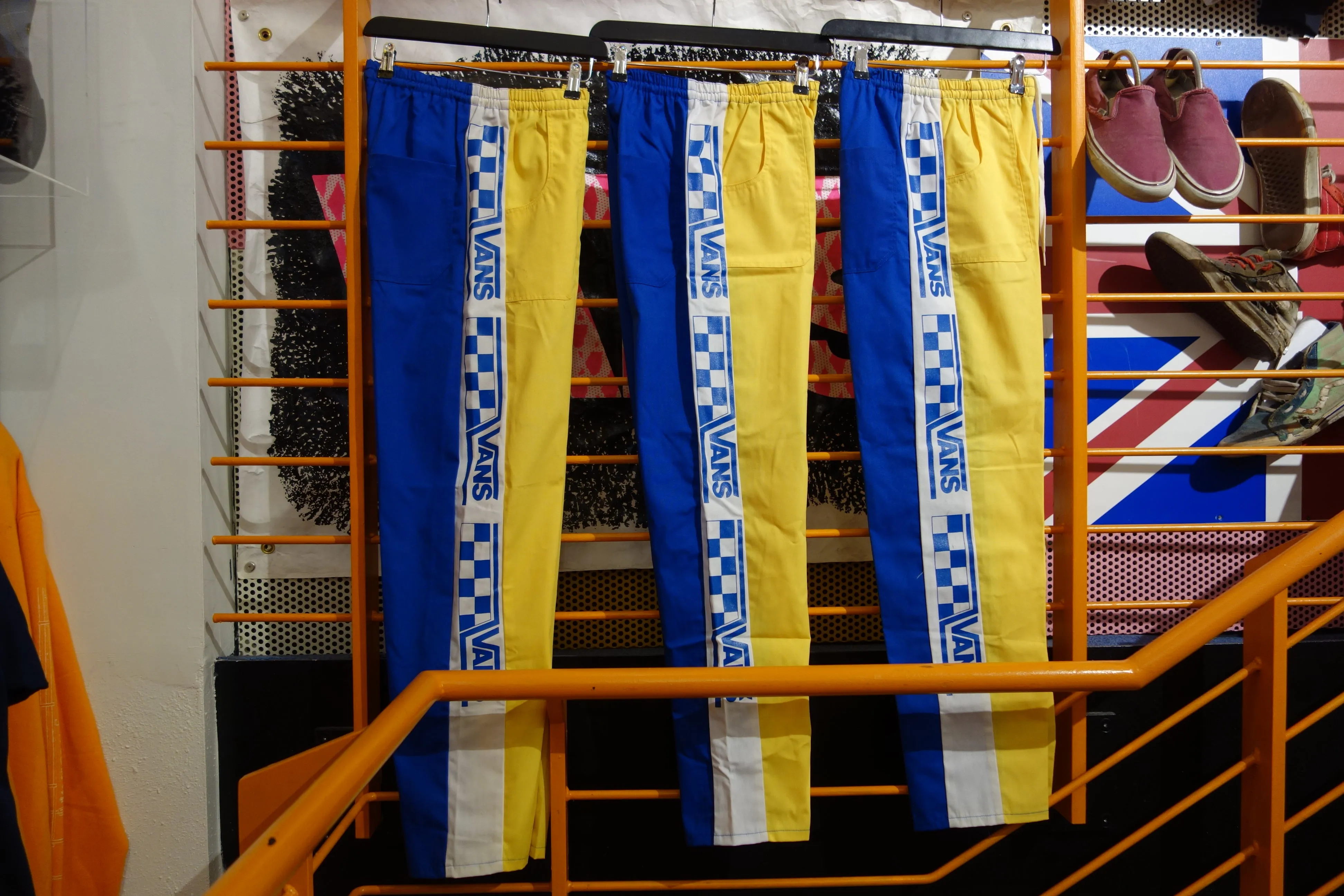 vintage van's factory race pants ~ S