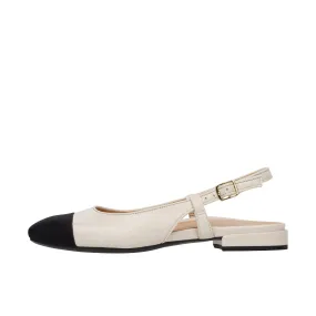 Vionic Womens Petaluma Slingback Flat Cream