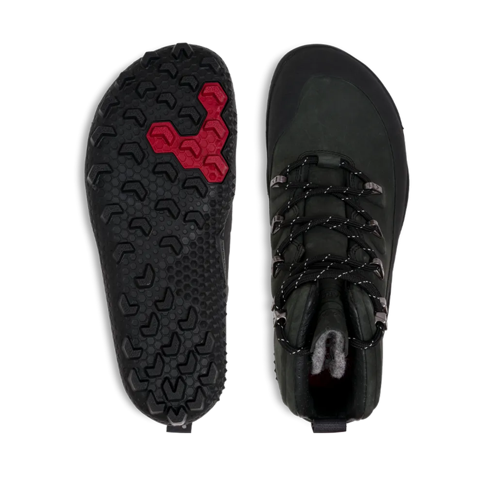 Vivobarefoot Tracker Winter SG Mens Obsidian