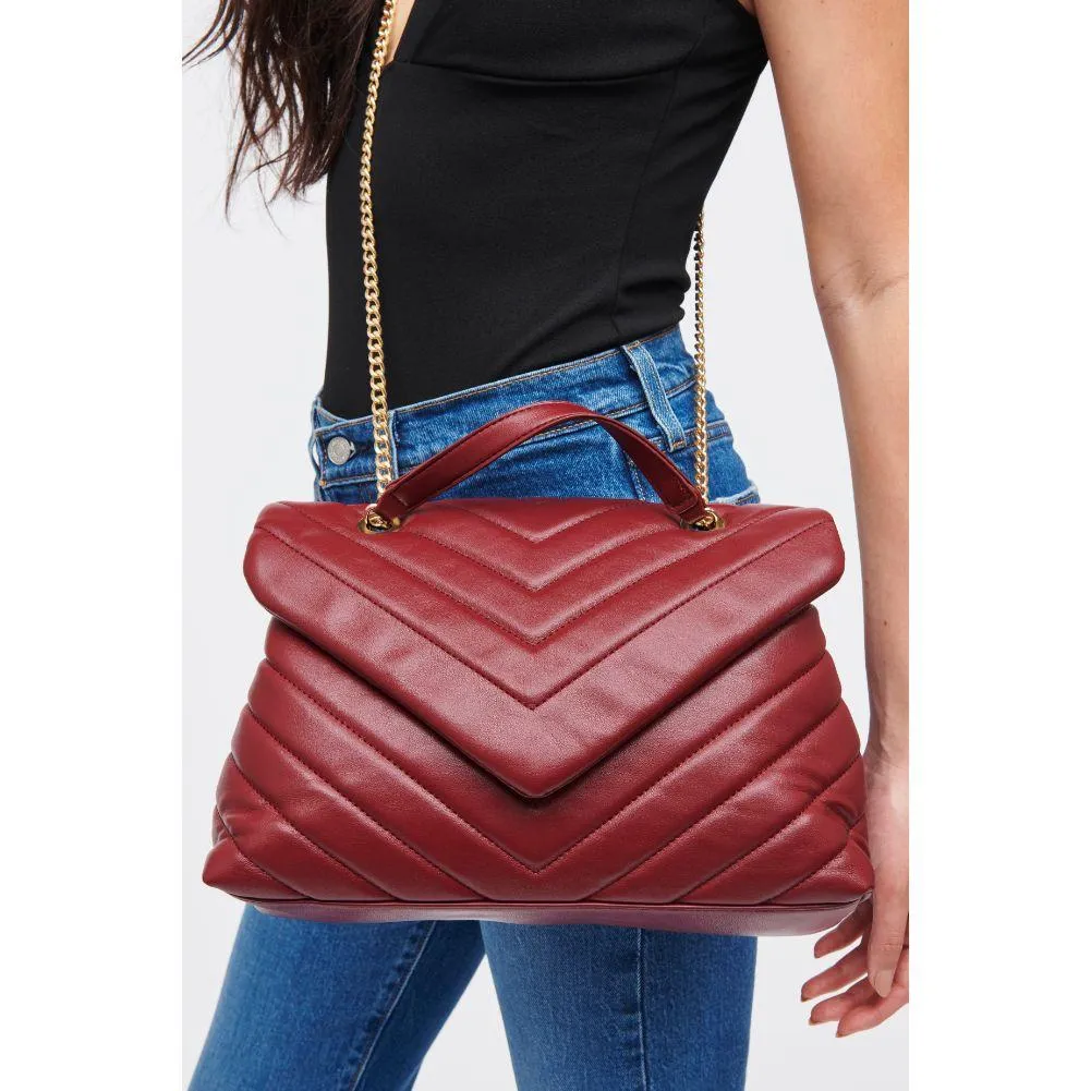 Willa Designer Bag in Merlot