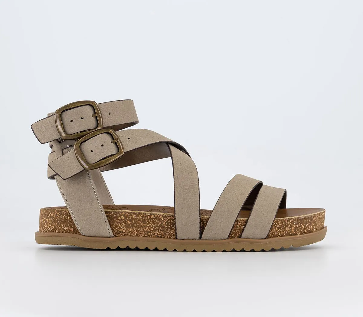 Womens Blowfish Fandie Sandals Taupe