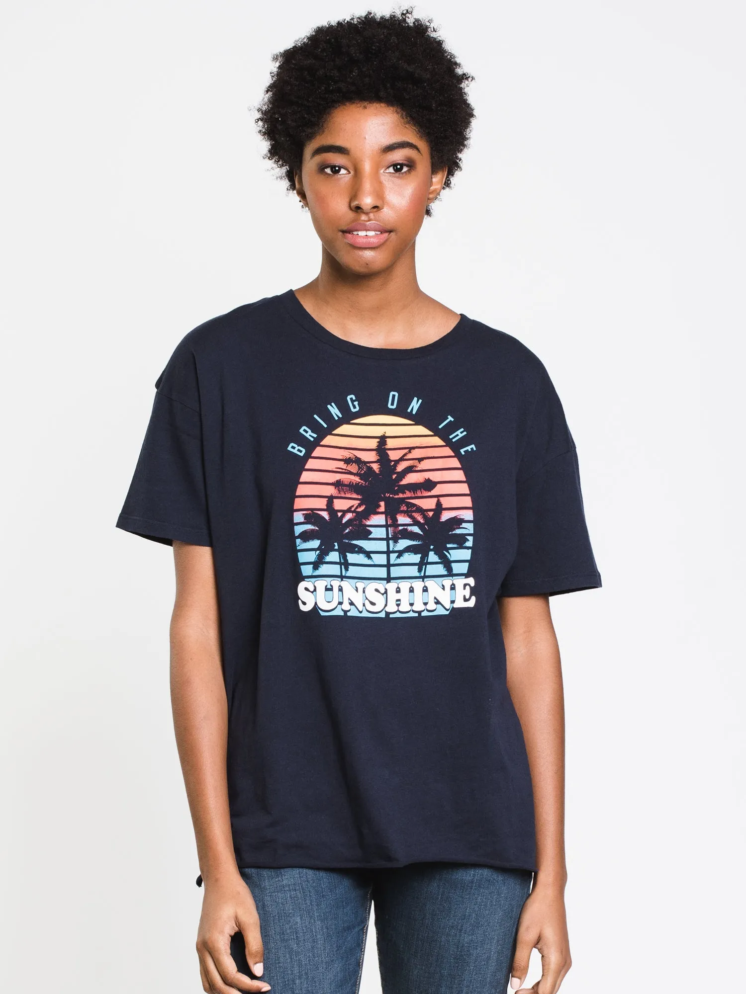 WOMENS BOYFRIEND CALIFORNIA TEE - CLEARANCE