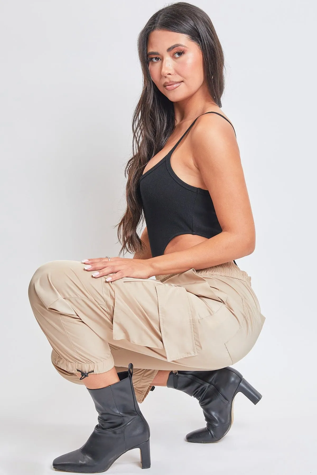 Women's  Nylon Cargo Jogger