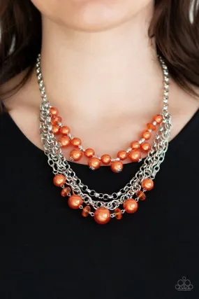 🧡Paparazzi🧡 Rocking Rockette Necklace🧡Orange🧡